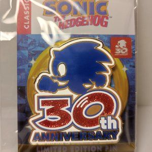Sonic The Hedgehog 30th Anniversary Collectible Pin